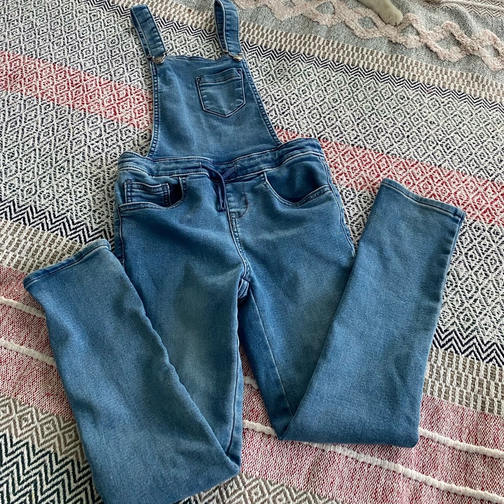 CAT & JACK Girl’s Overalls. So Cute & Comfy with Nice Stretch!💛🌟
